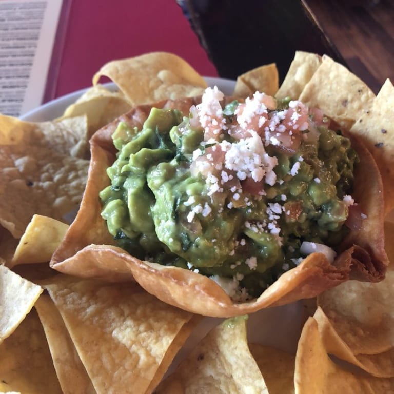 Delicious Guacamole and Chips
